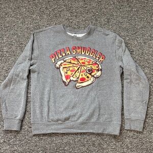 Gray Pizza Smuggler Star Wars Sweater